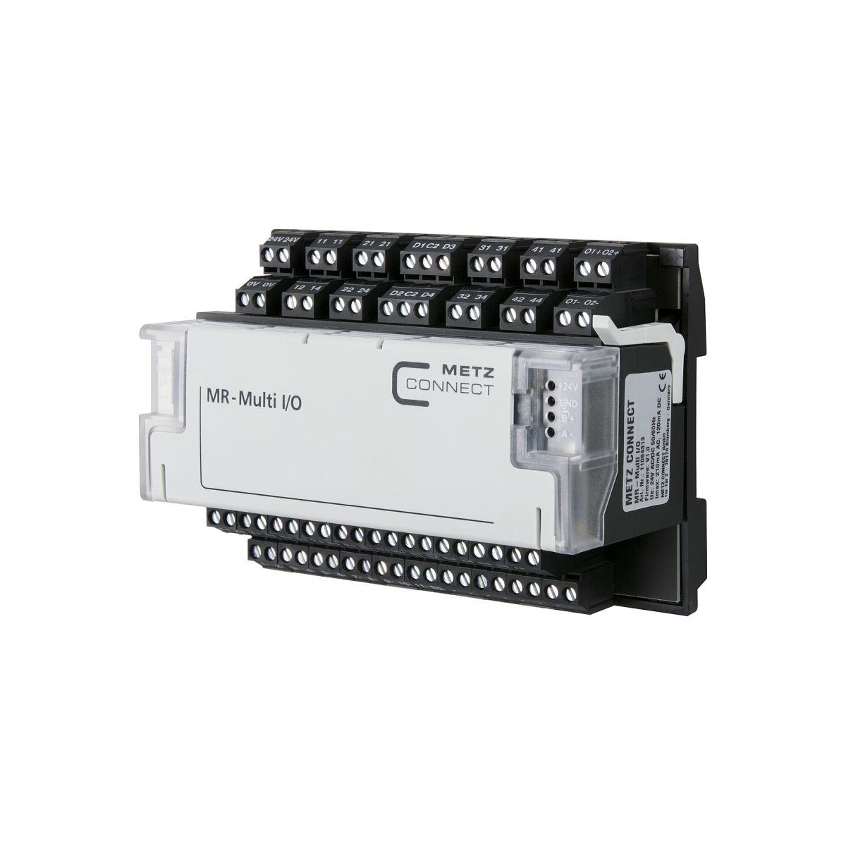 Modbus RTU Modul MR-Multi-I/O, 11 Optokoppler, 1xS0 ... 24 V AC/DC, +/- 10%