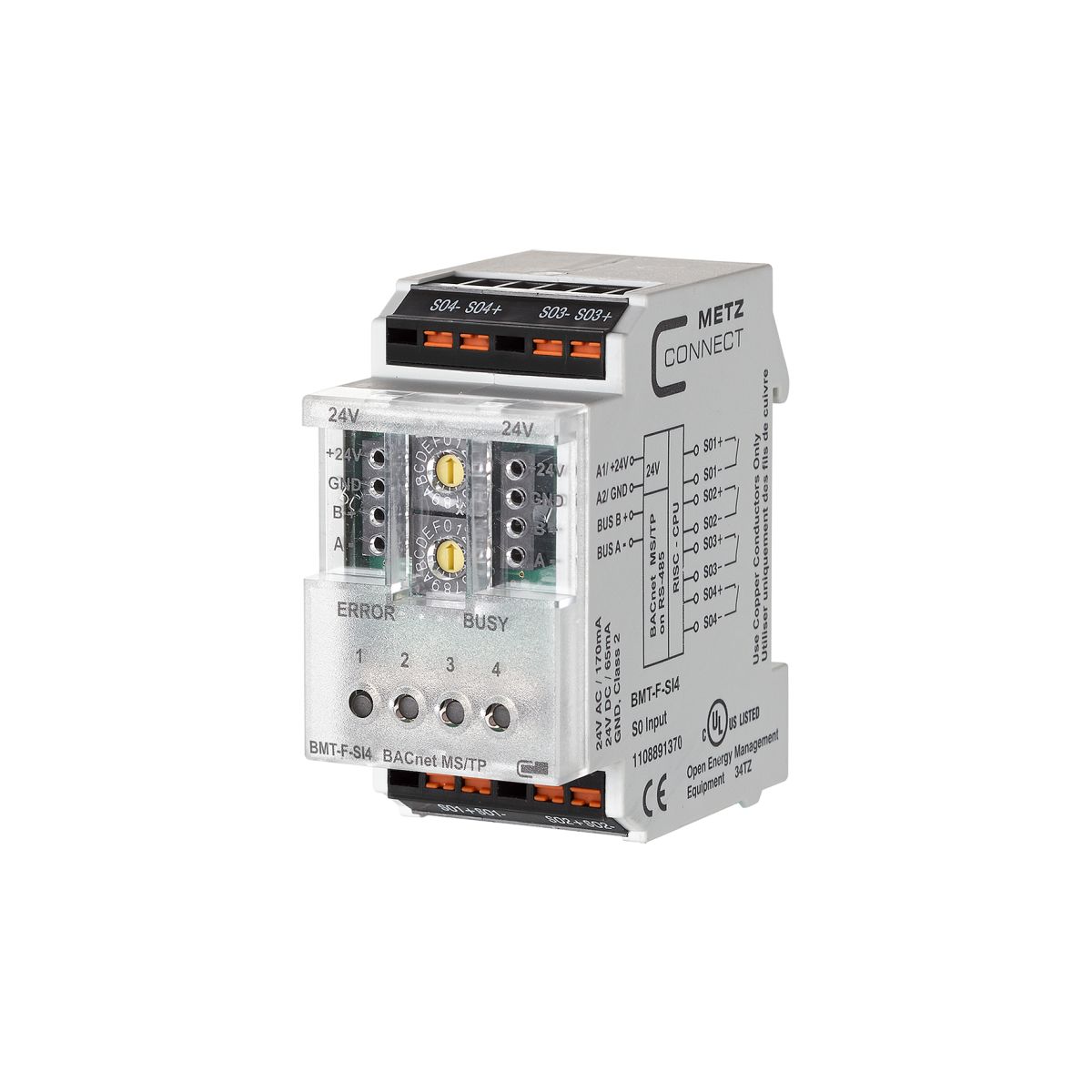 BACnet MS/TP Modul / BMT-F-SI4 BACnet MS/TP
