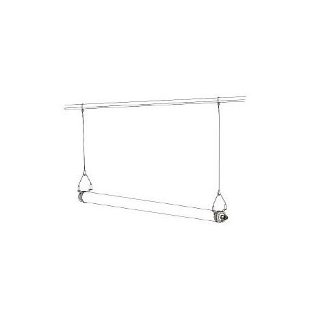 LED-Rohrleuchte Industrie 40 W, 5000 K, 5600 lm, 90°, IP66, anreihbar – Bild 2
