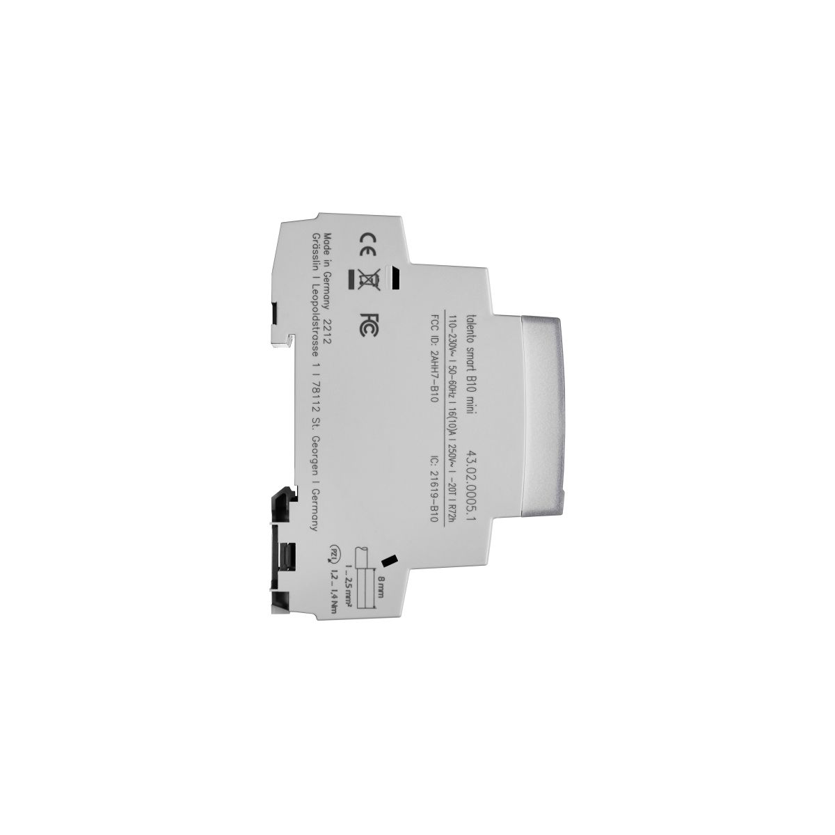 talento smart B10 mini - Mini-Jahresschaltuhr ohne Display, 1 Kanal – Bild 3