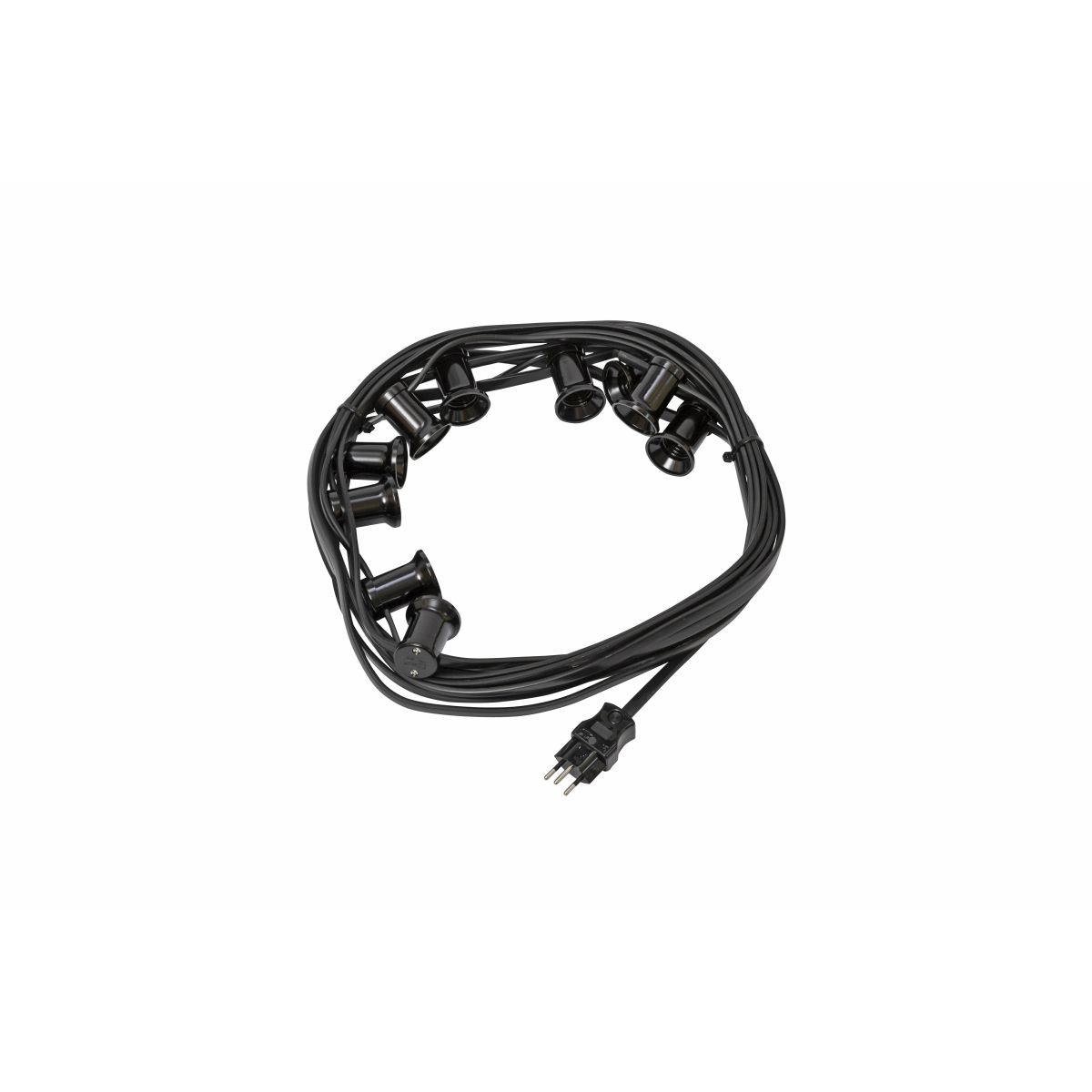 Guirlande lumineuse , 10 m, noire, 40 W max.