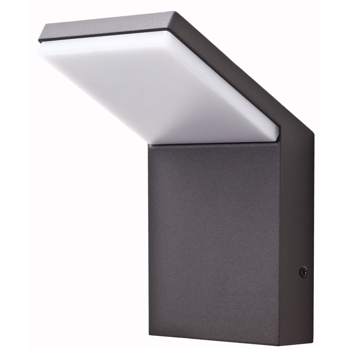 Elegante LED-Wandleuchte ELBRO, 9.5 W, anthrazit, 600 lm, IP54,CCT 2200/2700/3000K, Power switch 100%70%,120°