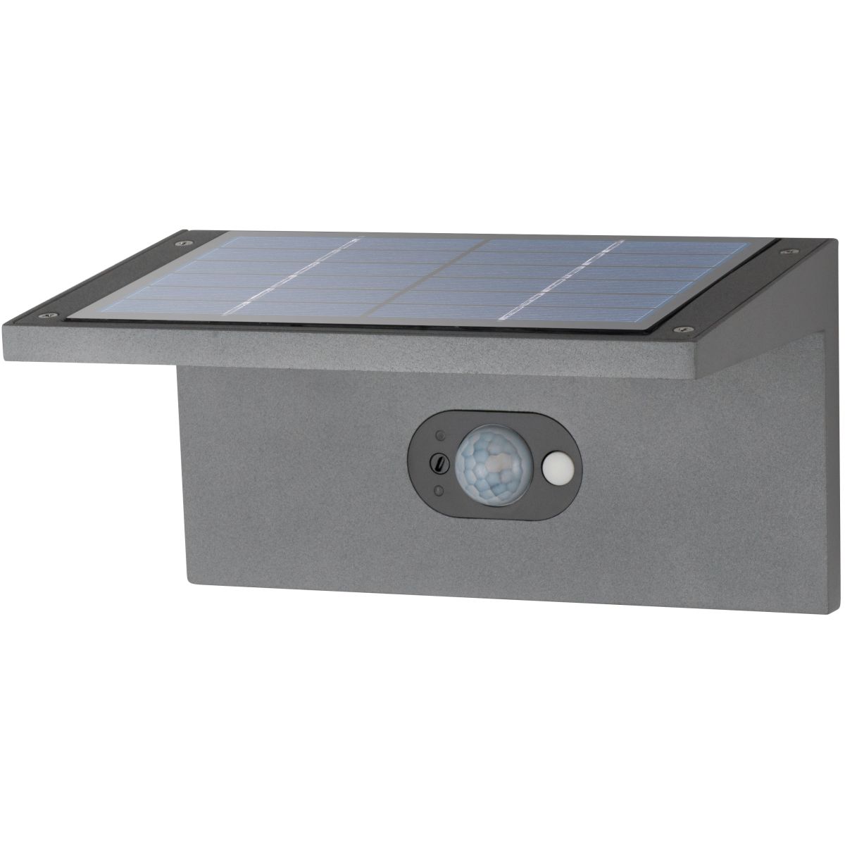 LED-Wandleuchte ELBRO Solar, 2 W, 3000 K, 150 lm, IP54, PIR Bewegungsmelder