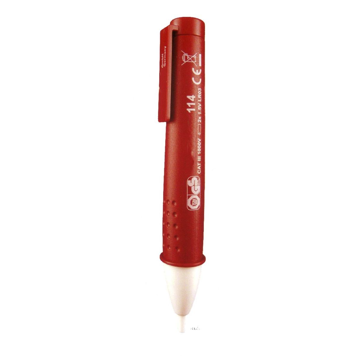 Testboy 114 12-1000VAC mit Taschenlampen-Funktion