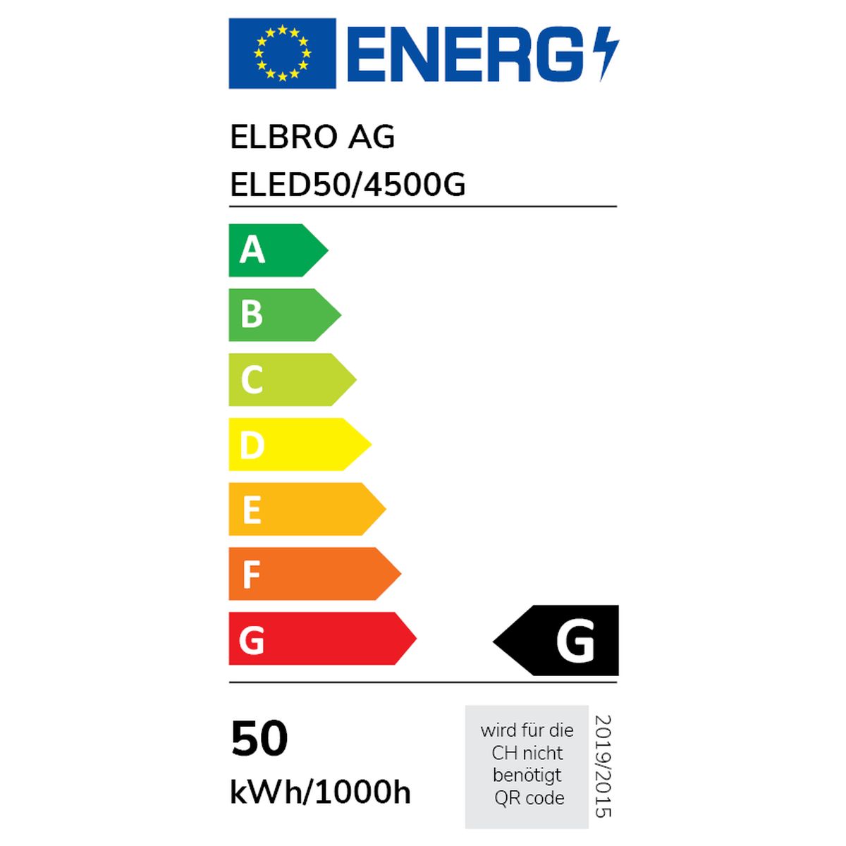 LED-Scheinwerfer in flacher Bauform, 50 W, 4000 lm, 4500 K, grau – Bild 2