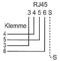 Dose ISDN P-Apparat Ø58 1xRJ45s weiss – Bild 2