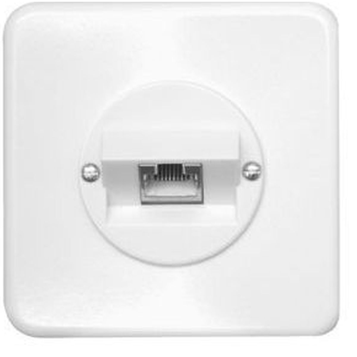 Dose ISDN PMI Ø43 1xRJ45s weiss
