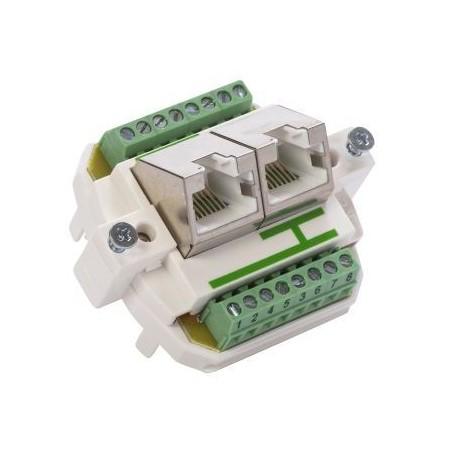 Dose ISDN BSE-Apparat 2xRJ45s g