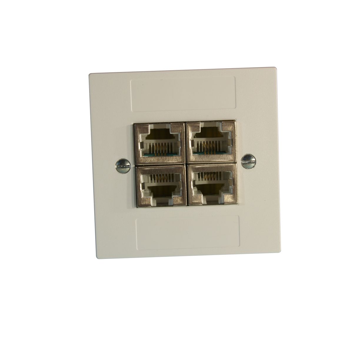 Dose ISDN F-Apparat 4xRJ45s g weiss