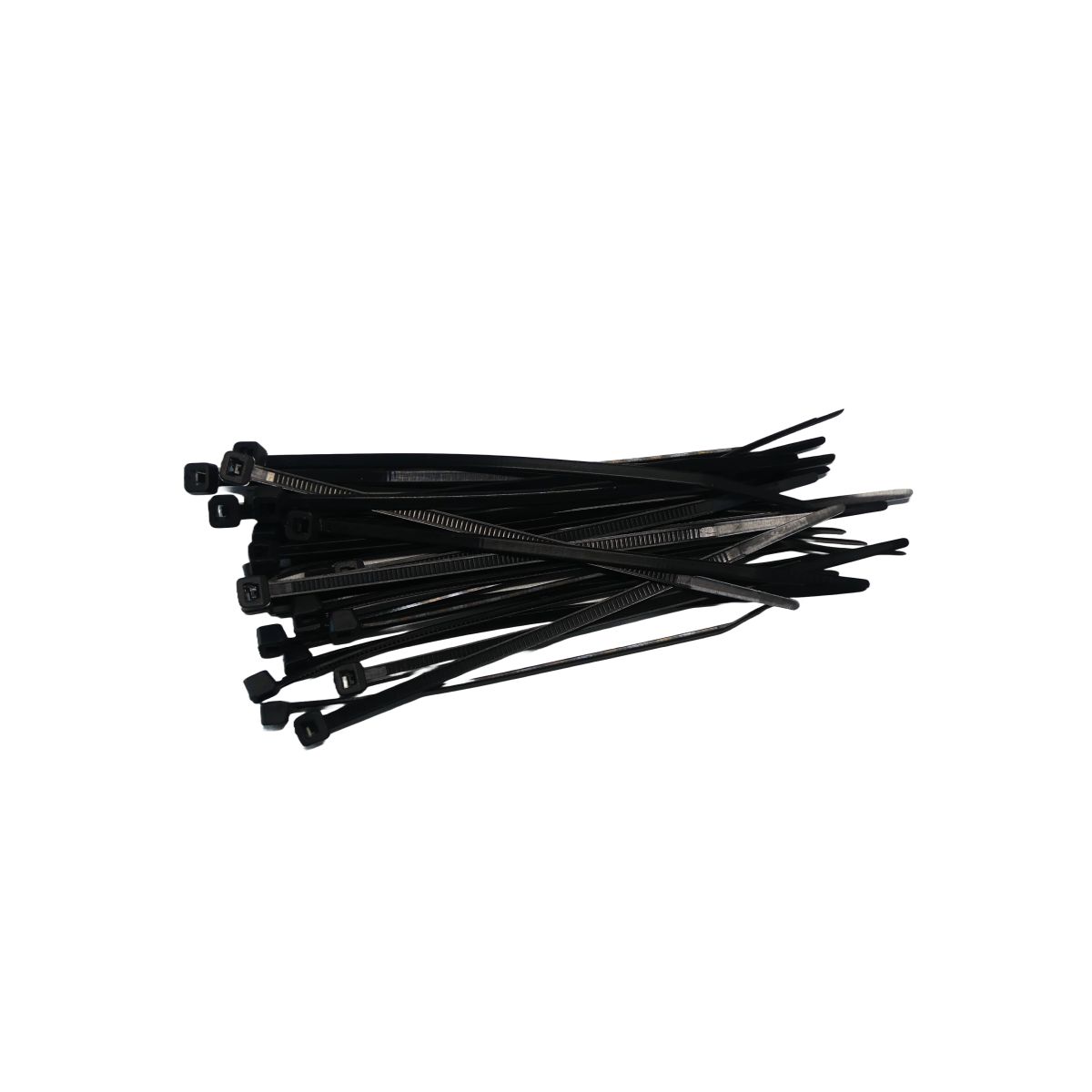Kabelbinder, schwarz, L x B 160 mm x 2.5 mm, Pack à 100 Stück