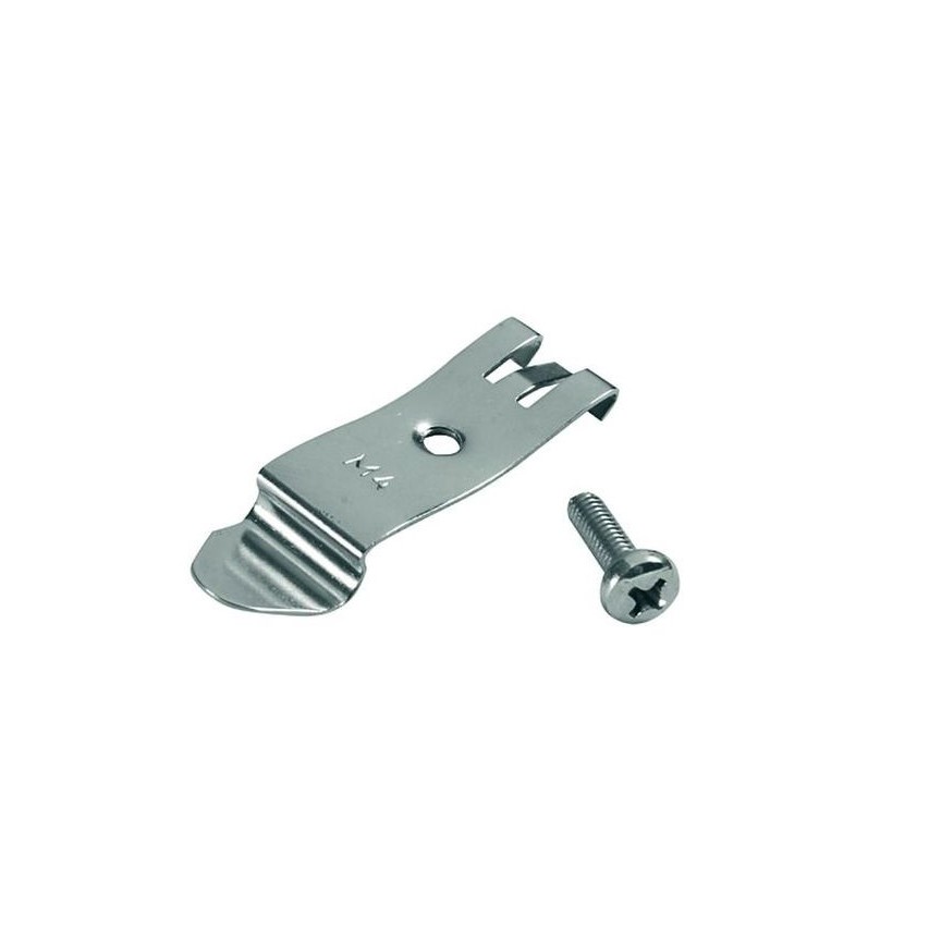 Hutschienenadapter/Clip mit Befestigungsmaterial