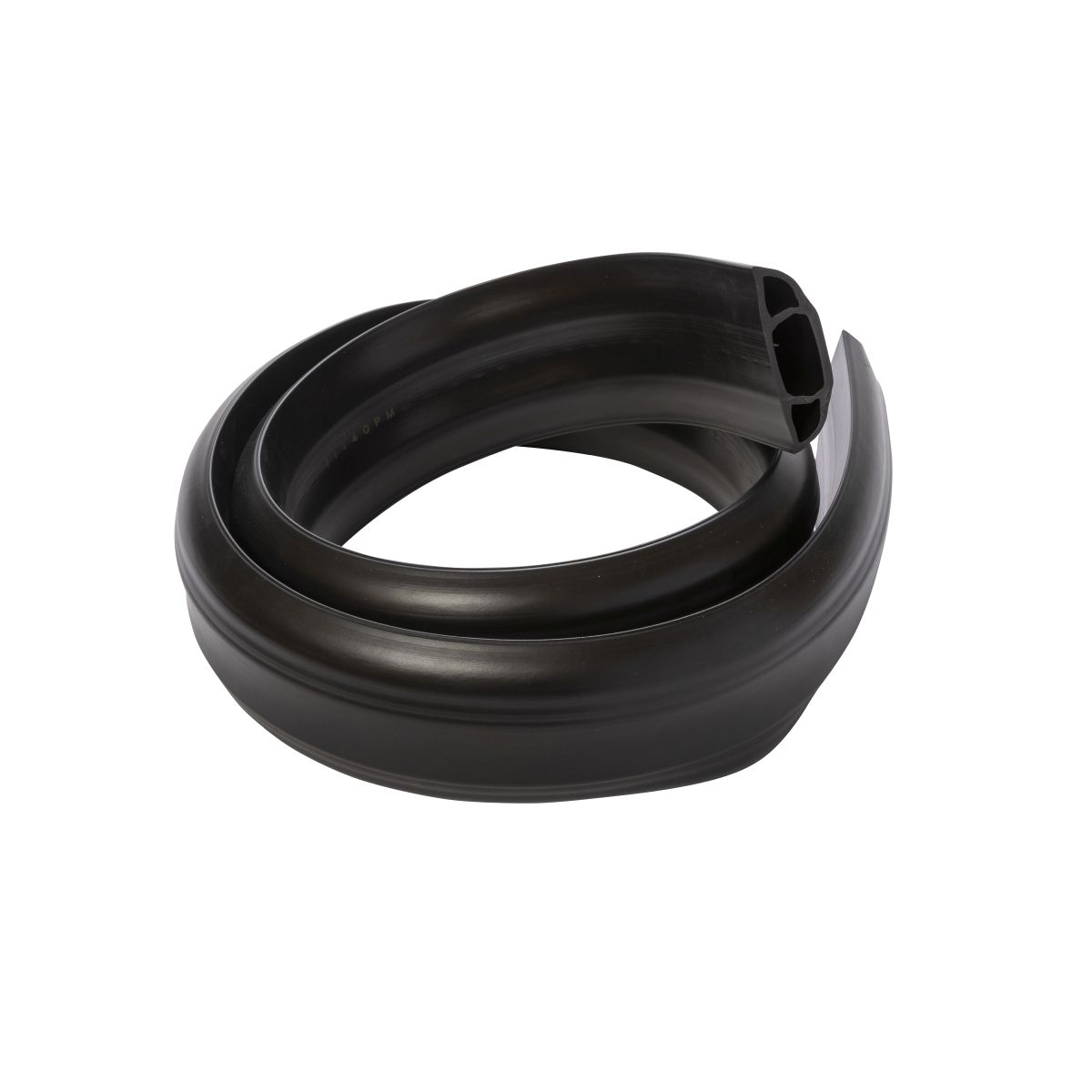 Kabelbrücke MegaDuct, B= 142 mm, H= 43 mm, L= 1.5 m, schwarz