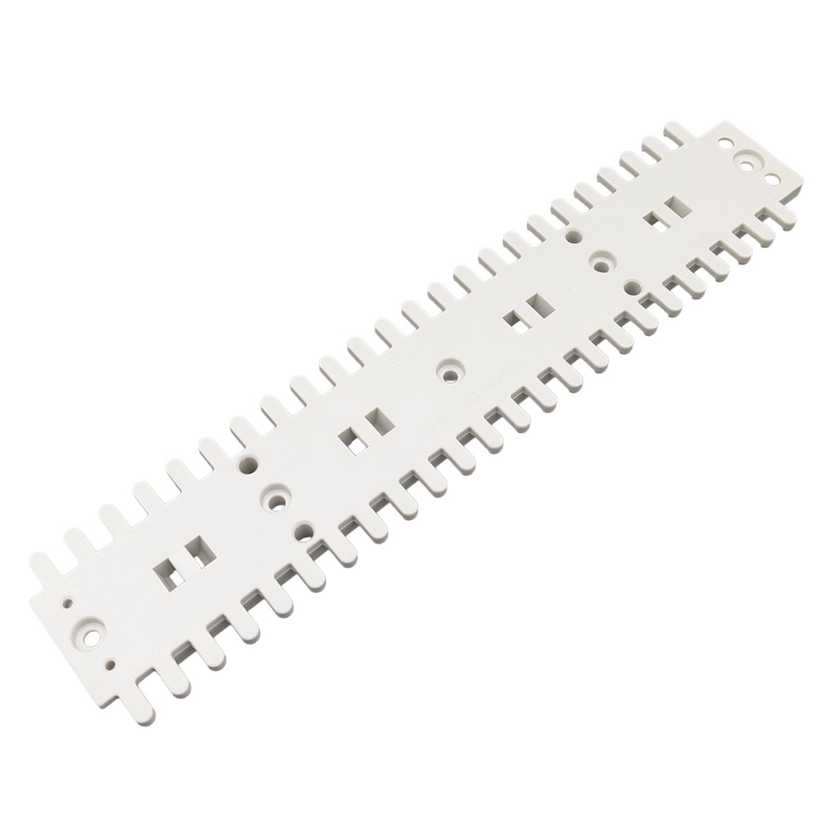 Kabelträger, hellgrau, Polyethylen, halogenfrei, Pack à 10 Stk.