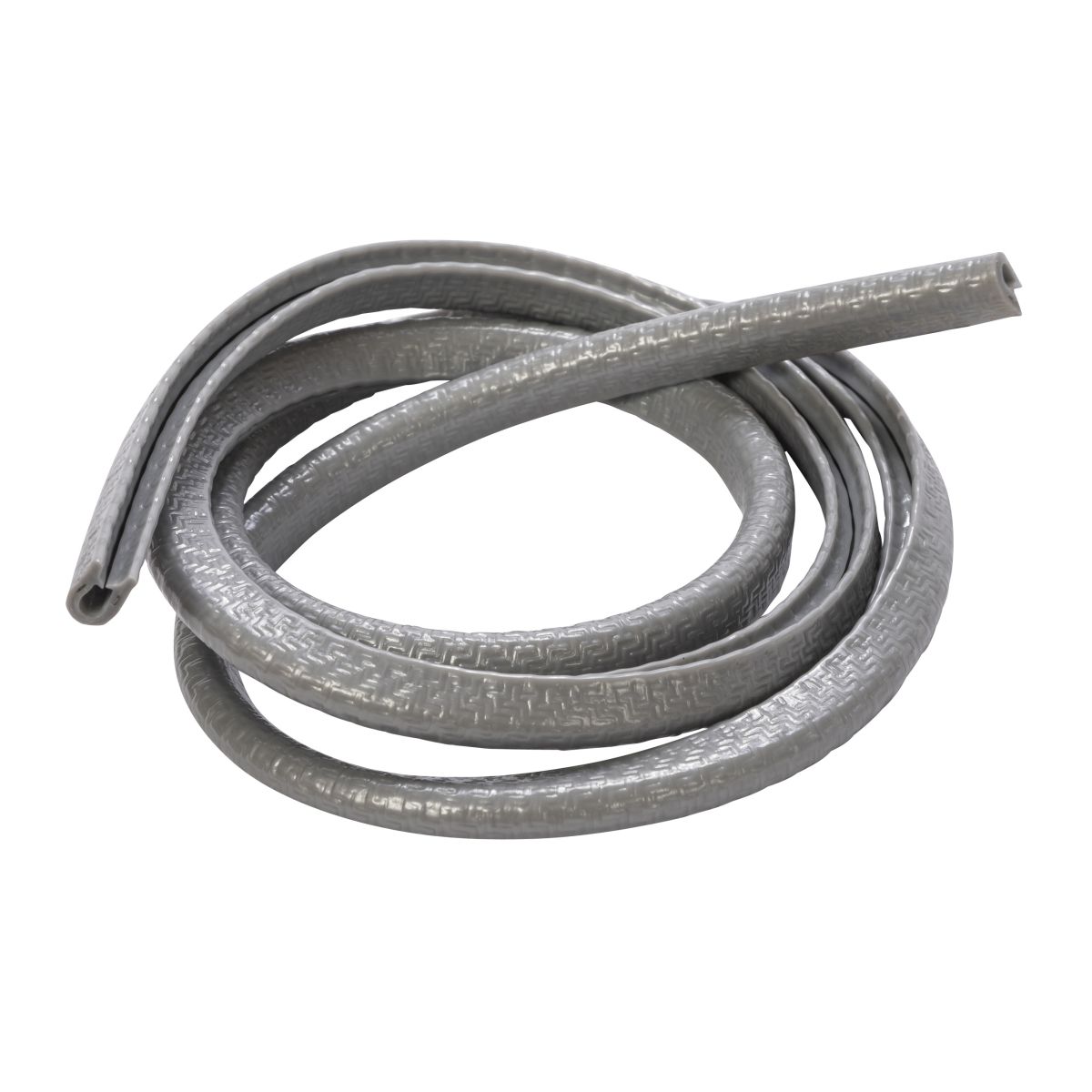 Profilo di protezione angolare, grigio, rivestito in plastica, 6,5x9,5 mm, lunghezza 1,0 m – Immagine 2