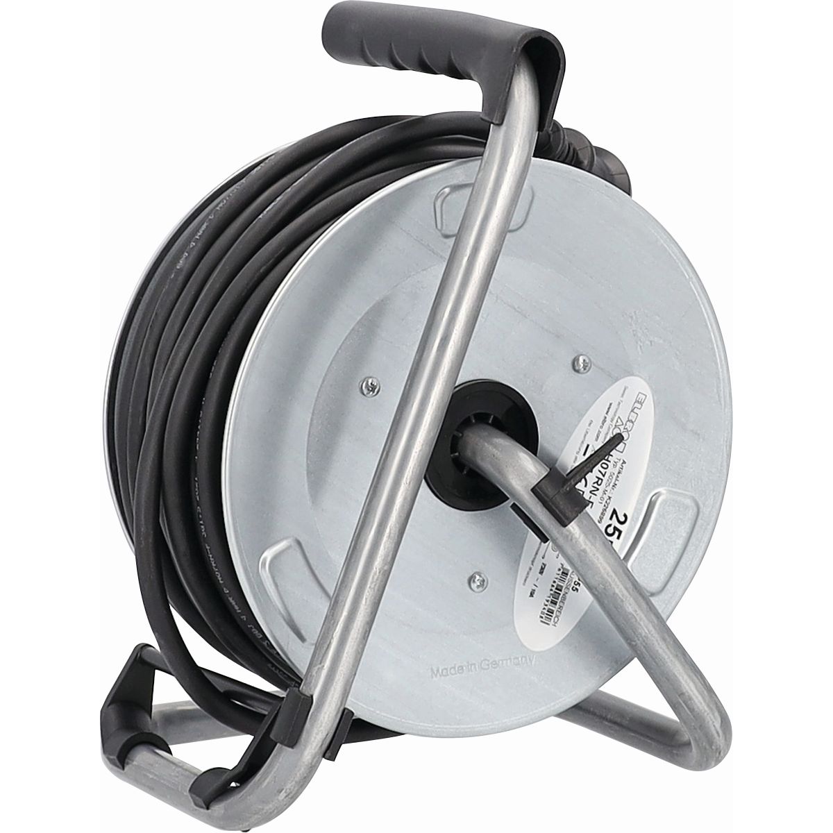 Metall Kabelrolle IP55 25m – Bild 2