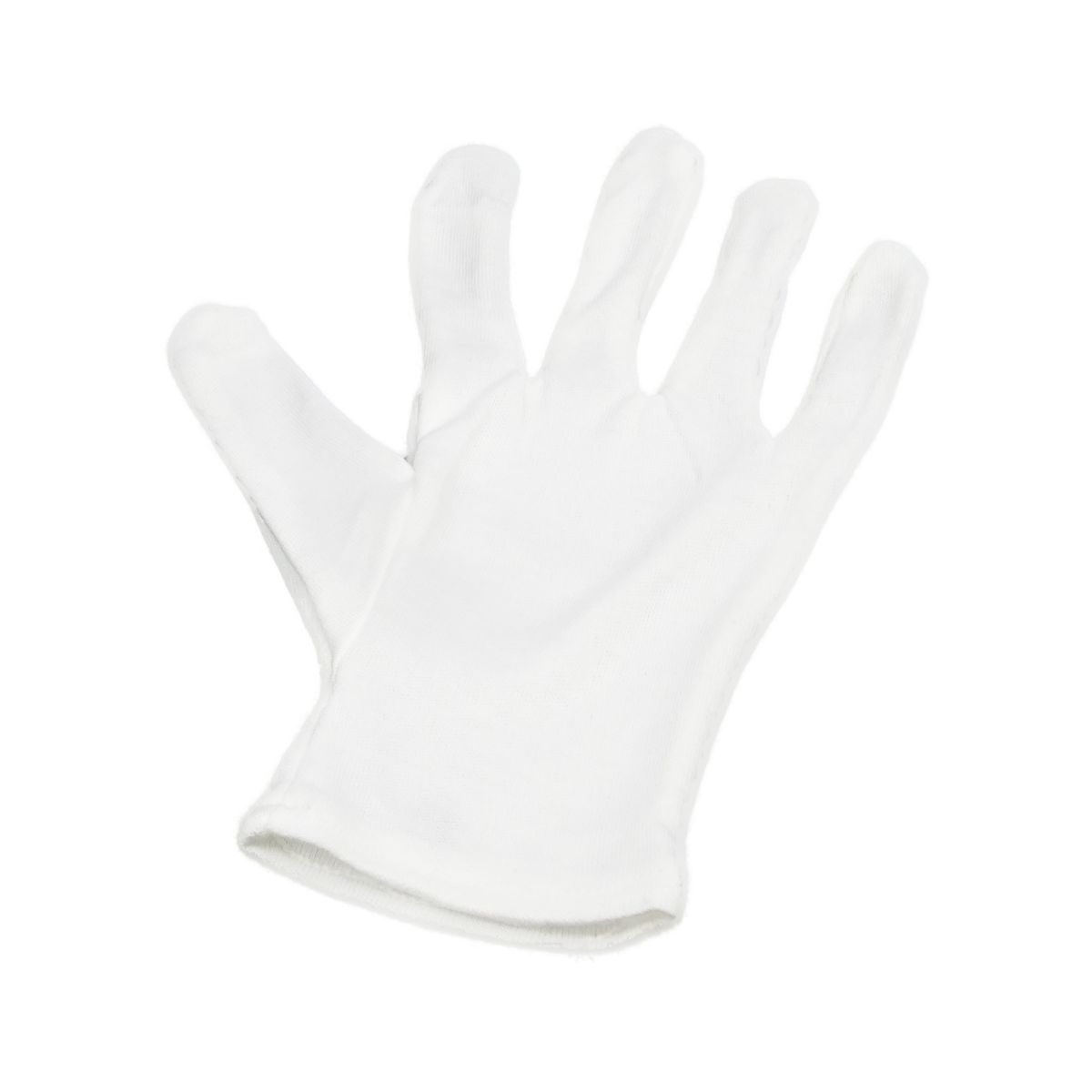 Arbeitshandschuhe, weiss, Baumwolle, elastisch, Grösse 9 / Grösse L, Pack à 50 Stück