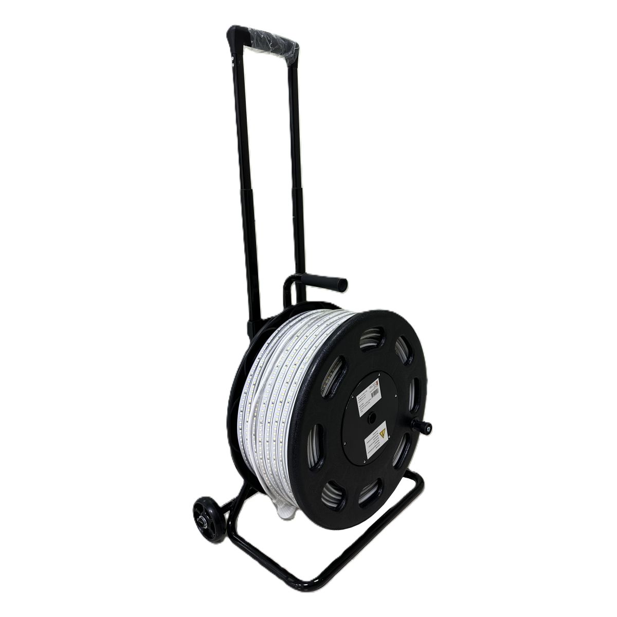 LED Lichtband zum flexiblen Einsatz (LED Strip) einseitig, L= 100 m, 500 W, 120 LED/m , 230 V AC, 4000 K, IP65, auf Kabel-Trolley