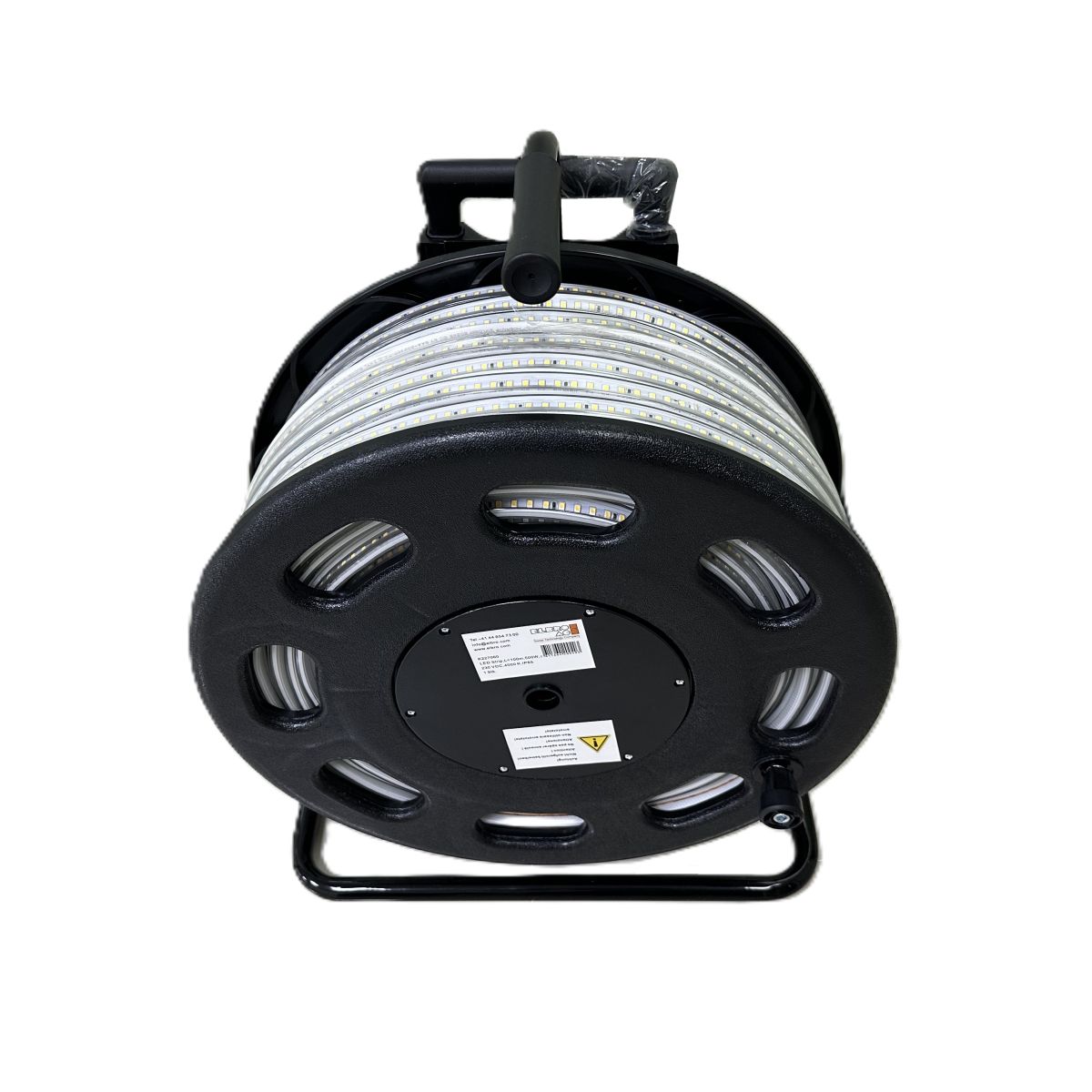 LED Lichtband zum flexiblen Einsatz (LED Strip) einseitig, L= 100 m, 500 W, 120 LED/m , 230 V AC, 4000 K, IP65, auf Kabel-Trolley – Bild 2
