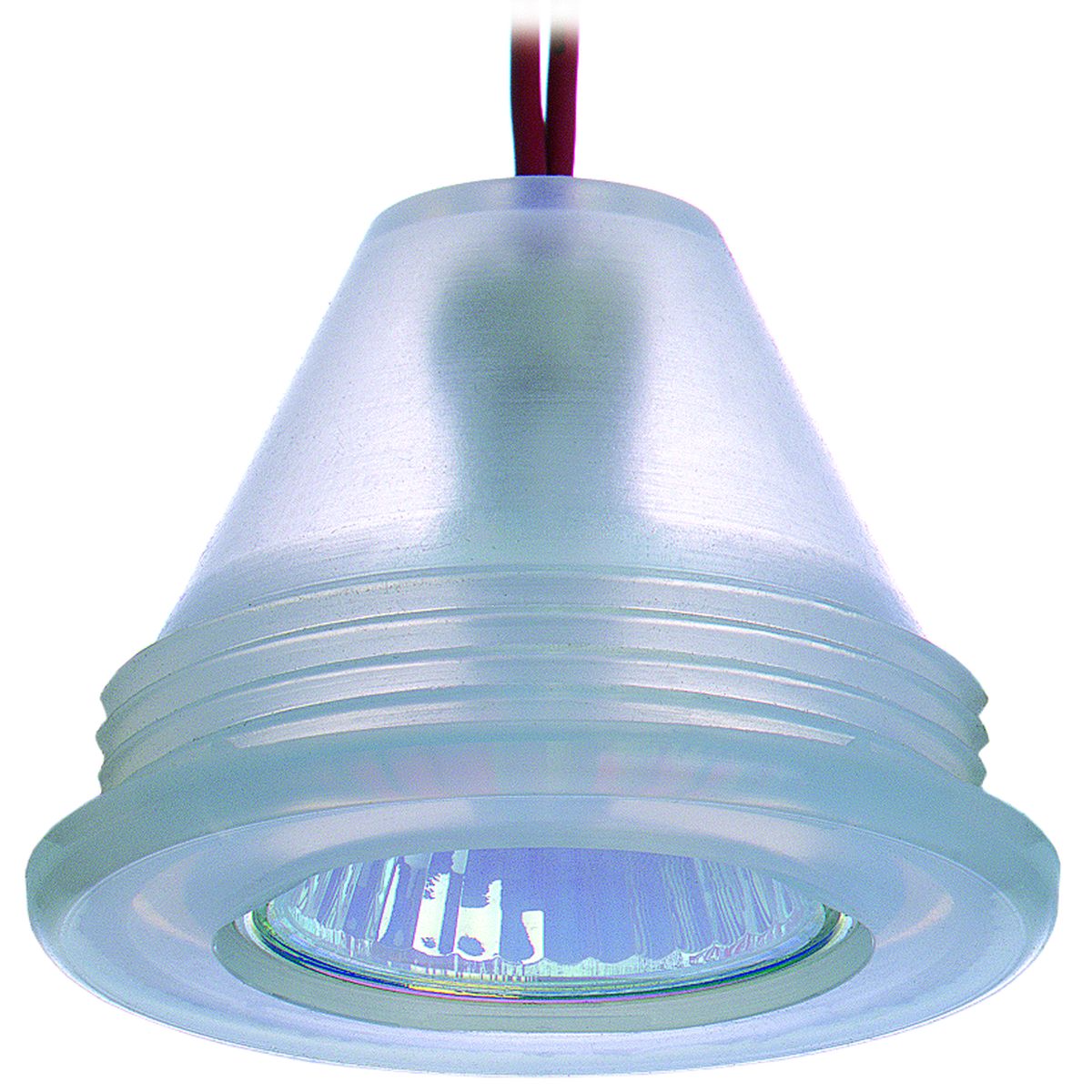 Boîtier spot en silicone max. 35 W 12 V GU 5.3/MR16GU5.3 Ø68 mm transparent