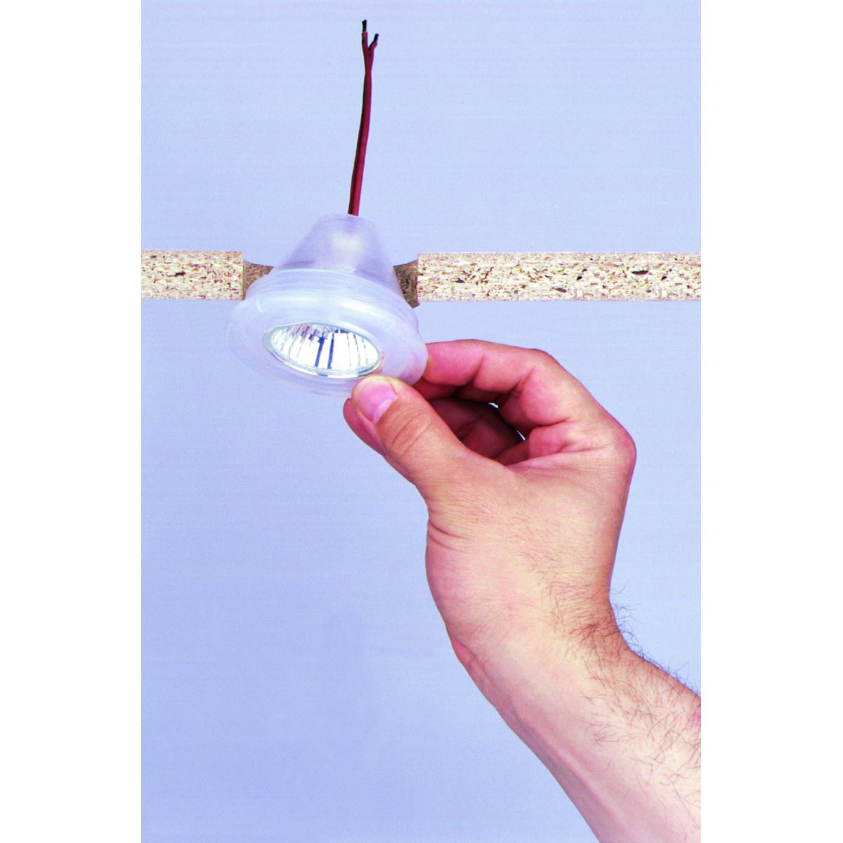 Boîtier spot en silicone max. 35 W 12 V GU 5.3/MR16GU5.3 Ø68 mm transparent - Image 3