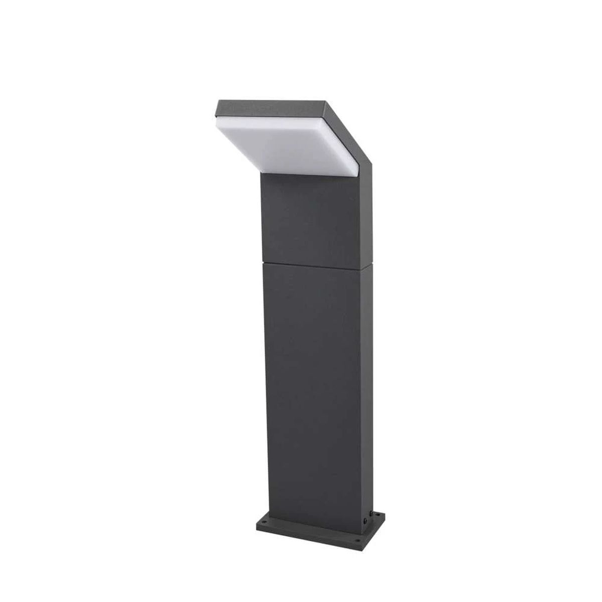Borne lumineuse à LED ELBRO, 9 W, 680 lm, 2200 K, IP54, avec socle, anthracite