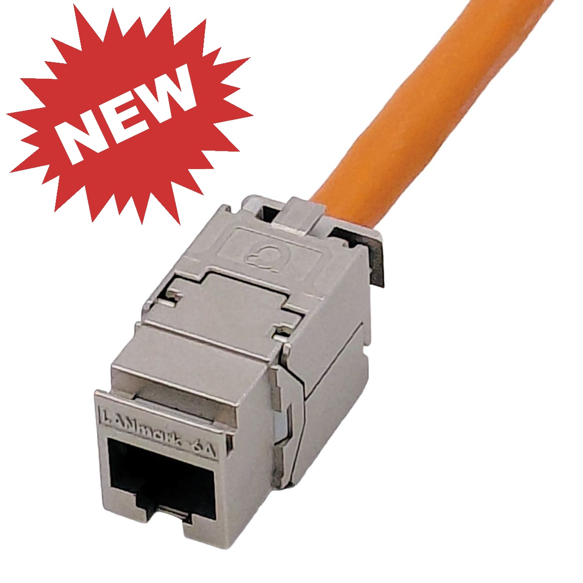 Buchse LANmark-6A ULTIM, Cat. 6<sub>A</sub>, geschirmt, Snap-In