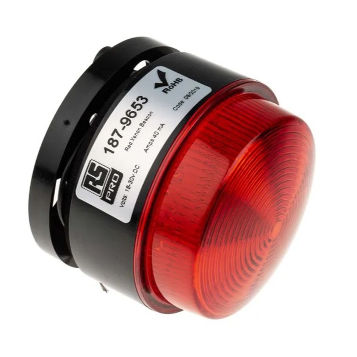 Xenon Blitzleuchte, 18 - 30 V DC, rot, IP67