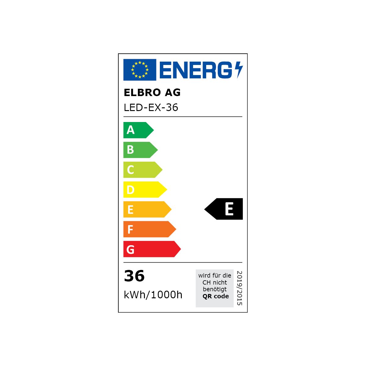 EX LED-Deckenleuchte ELBRO, 24 W, IP66, für Zonen 1, 21, 2 und 22, Zuleitung 10 m – Bild 3