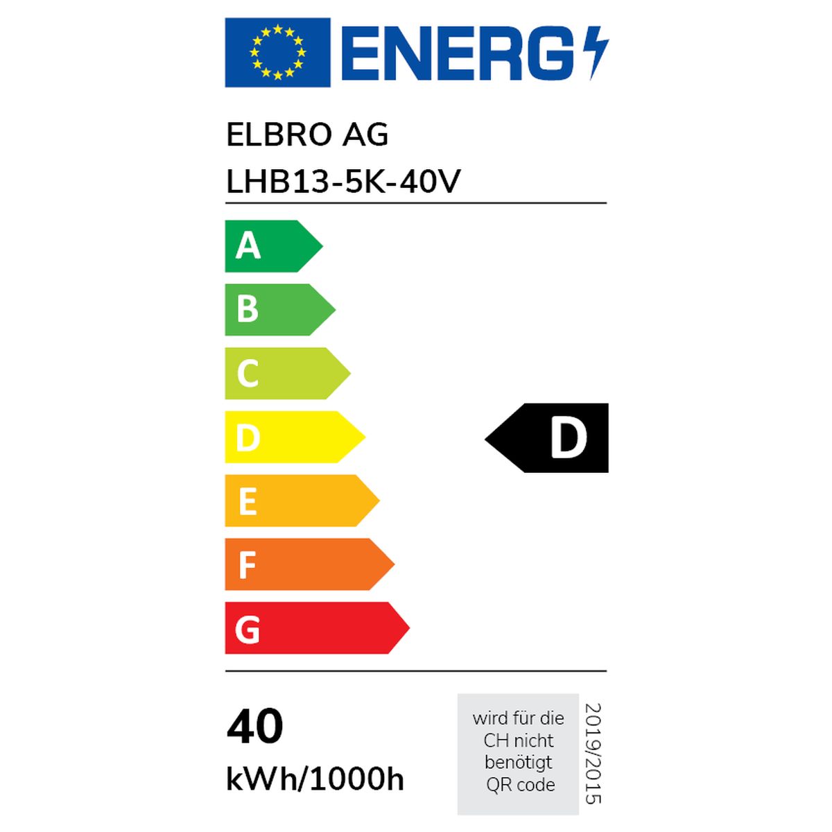 LED-Rohrleuchte Industrie 40 W, 5000 K, 5600 lm, 90°, IP66, anreihbar – Bild 4
