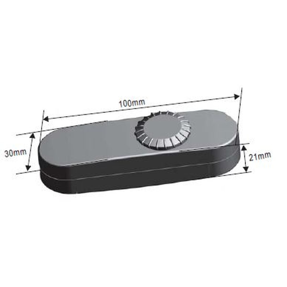 Universal-LED-Schnur-Zwischendimmer 100 - 240 V, 50 Hz/60 Hz, Schwarz – Bild 2